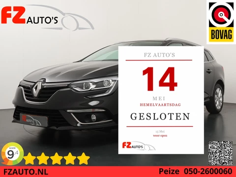 Renault Mégane Estate 1.3 TCe Limited - Navigatie - Climate Control - Trekhaak - Lichtmetalen velgen