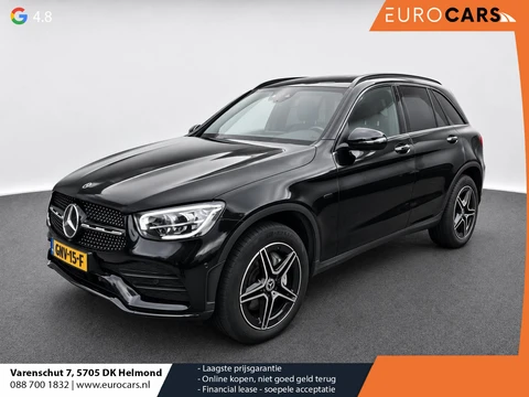 Mercedes-Benz GLC-klasse 300e 4MATIC Business Solution AMG Navigatie Apple CarPlay Android Auto 360° camera Parkeerhulp Cruise Control Full Led Stoelverwarming Elektrische achterklep Climate Control Lichtmetalen velgen