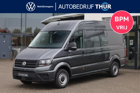 Volkswagen Crafter 35 2.0 TDI L3H3 Trendline 140PK / 103kW, BPM vrij, achteruitrijcamera, parkeersensoren voor en achter (pdc), navigatie, LED laadruimteverlichting, Apple Carplay & Android Auto, comfort bestuurdersstoel, zijschuifdeur rechts, bijrijdersbank, cruise control, keyless start, airco, spraakbediening, zijmarkeringslichten, multifunctioneel lederen stuurwiel, draadloos telefoon laden