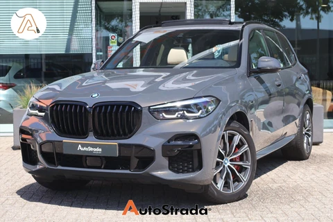 BMW X5 (g05) xDrive45e M-Sport 394pk | Pano | HiFi I Camera I Navigatie | DAB I Carplay I Dravitgrau