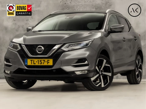 Nissan QASHQAI 1.2 Tekna (NAVIGATIE, CLIMATE, LEDER, 360 CAMERA, STOELVERWARMING, ELEK SPORTSTOELEN, GETINT GLAS, KEYLESS, TREKHAAK, NIEUWSTAAT)