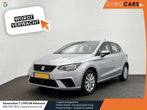 SEAT Ibiza 1.0 TSI 110 pk DSG Urban Silver Full LED Navi 9,2 inch CarPlay Climatronic PDC Cruise Lane Assist Front Assist DAB+ 15 inch LMV