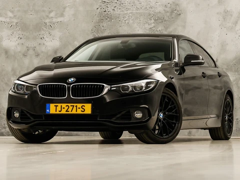 BMW 4 Serie Gran Coupe 418i Executive Sport Black Pack Automaat (NAP, NAVIGATIE, CLIMATE, SPORTSTOELEN, PARKEERSENSOREN, CRUISE, FLIPPERS, NIEUWE APK, NIEUWSTAAT)