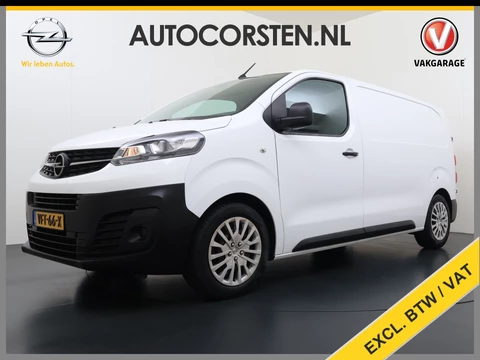 Opel Vivaro 2.0CDTI 123PK Automaat L2 3-Persoons Sortimo Inbouwkasten/lades Euro 6 Airco Cruise Control Bluetooth Pdc Betonplex Vloer Schuifdeur Wandbetimmering Dealeronderhouden 1e Eigenaar Origineel Nederlandse Auto