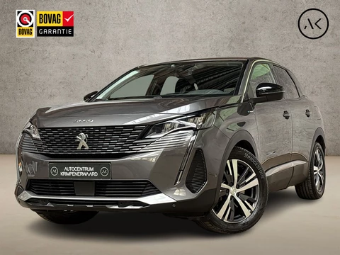 Peugeot 3008 1.6 HYbrid 225 Allure 225Pk Automaat (APPLE CARPLAY, GROOT NAVI, LEDER, 360 CAMERA, SPORTSTOELEN, KEYLESS, GETINT GLAS, CRUISE, NIEUWSTAAT)