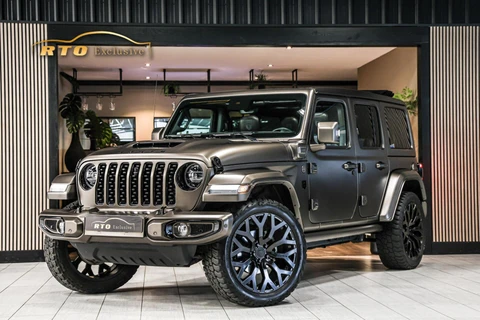 Jeep Wrangler Unlimited 4xe 380 Sahara|BRUTE|Cabrio|Matt|Leder|22''