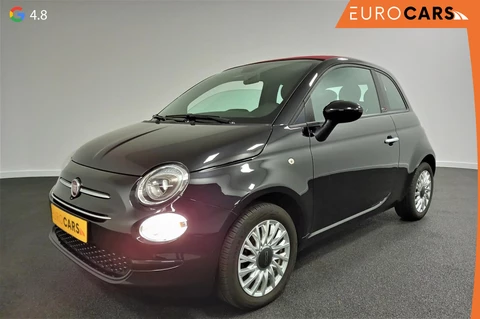 Fiat 500 C 1.2 Lounge Automaat Navigatie Cruise Control Parkeersensoren Achter Lichtmetalen Velgen