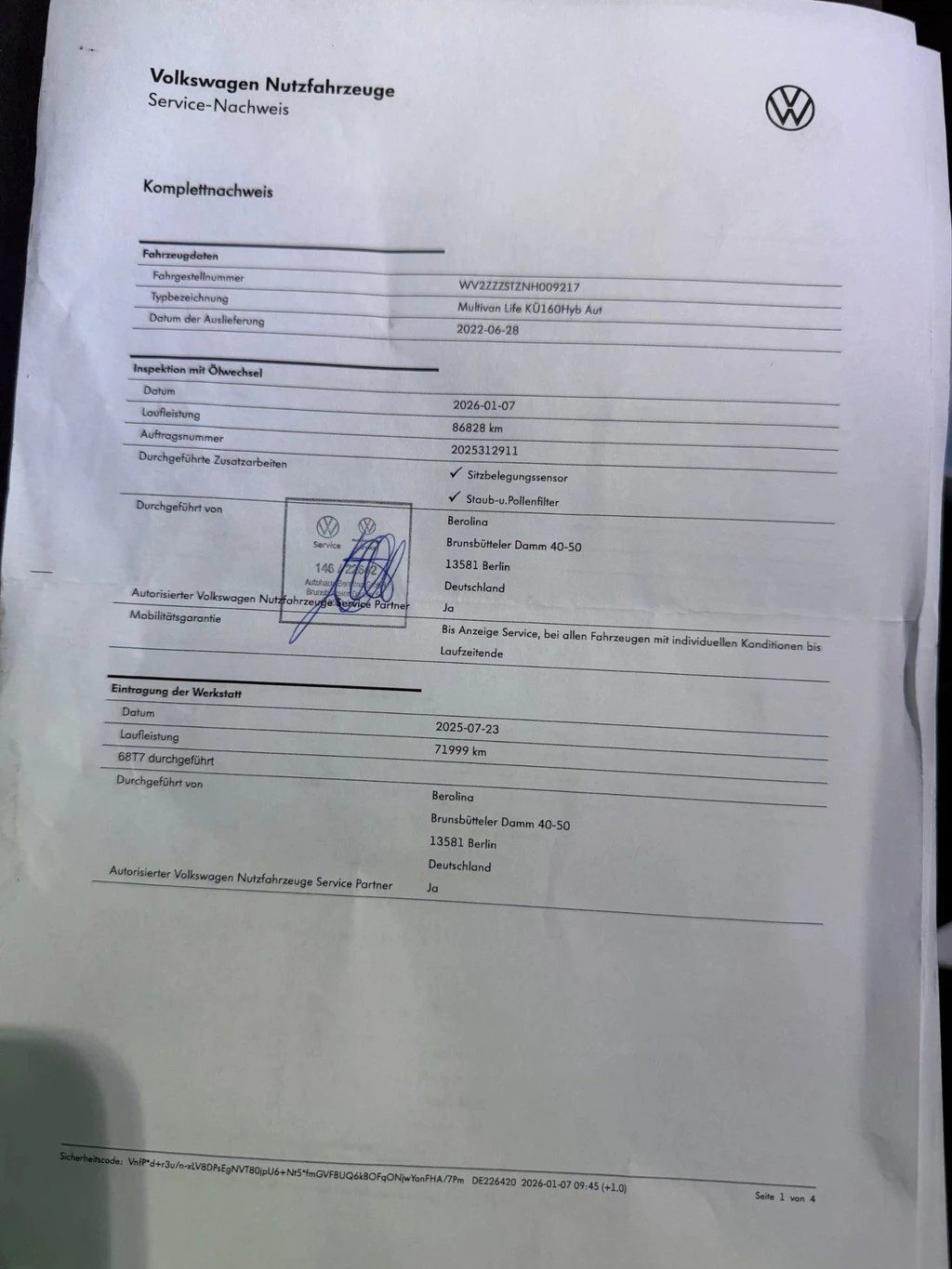 Volkswagen Multivan – foto 74
