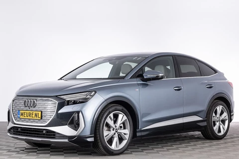 Audi Q4 Sportback e-tron 45 S Edition 82 kWh 286PK *SOH 100%* LEDER | LED | ECC | Stoelverwarming .