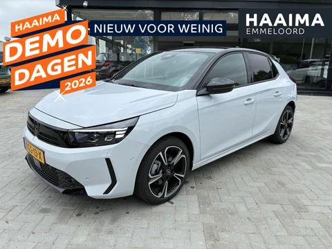 Opel Corsa 1.2 Turbo 145Pk Hybrid Automaat Ultimate | DEMO | Climate control | Navigatie | Camera | Parkpilot | Alcantara | Cruisecontrol | 17" LM-Velgen