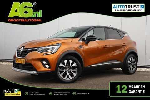 Renault Captur 1.3 TCe 130 Intens 130PK Automaat Half Leder Navigatie Achteruitrijcamera