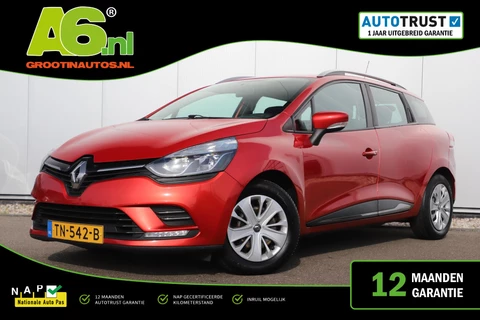 Renault Clio 0.9 TCe Zen Navigatie Bluetooth Airco Cruise Control Parkeersensor Parelmoer Rood Metallic