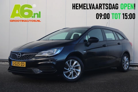 Opel Astra Sports Tourer 1.2 Edition 110PK 16 inch LMV Navigatie Carplay Android Bluetooth Airco Cruise Parkeersensor