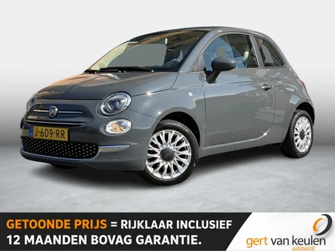 Fiat 500 1.0 Hybrid Lounge 1E EIG./NL-AUTO/CARPLAY/HYBRID
