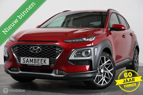 Hyundai Kona 1.6 GDI HEV Premium Trekhaak - Camera - Automaat