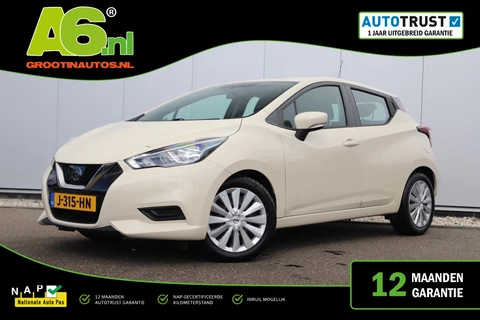 Nissan Micra 1.0 IG-T Acenta Carplay Android Navigatie Airco Cruise Control