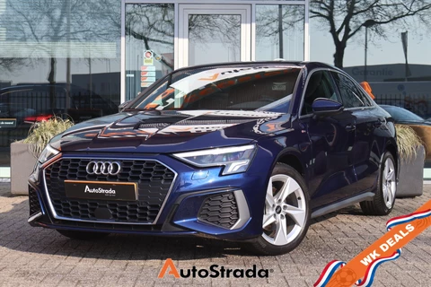 Audi A3 Limousine 30 S-Line TFSI 110pk | Virtual | Climate | Adaptive Cruise | Navigatie | Carplay | LED | 