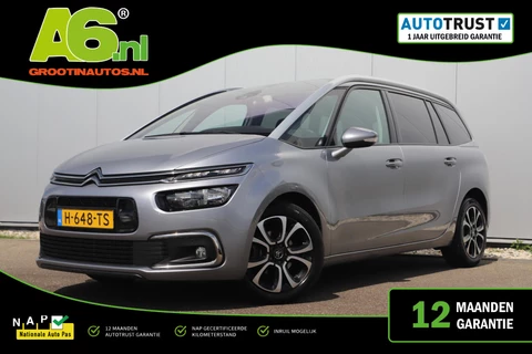 Citroen Grand C4 SpaceTourer 1.2 PureTech Business 7p 7 Persoons Navigatie Achteruitrijcamera Clima Cruise Getint Glas Carplay Android
