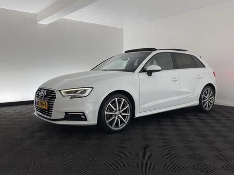 Audi A3 Sportback 1.4 e-tron S-Line Lease Edition (Plug-In) Aut. * PANO | LEATHER-ALCANTARA | BANG/OLUFSEN-AUDIO | DIGI-COCKPIT | HEATED-SPORTSEATS | FULL-LED | KEYLESS | NAVI-FULLMAP | PRIVACY-GLASS | ECC | PDC | ADAPTIVE-CRUISE | 18''ALU*
