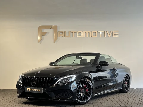Mercedes-Benz C-klasse Coupé 300 AMG Cabrio Burmeister|Sfeerverlichting|Camera|Nekverwarming|Dodehoek