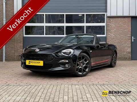 Fiat 124 Spider 1.4 MultiAir Turbo Lusso Sport Leer Navi Camera Bose Slechts 9000 km!