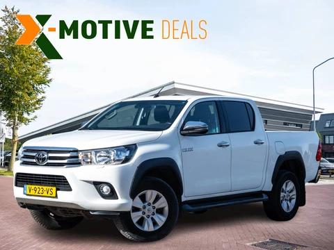 Toyota HiLux 2.4 D-4D-F Double Cab Professional Automaat DC 5-pers! | 1 eig | Airco | Cruise | BE-trekker, let op niet afkomstig van Rijkswaterstaat..