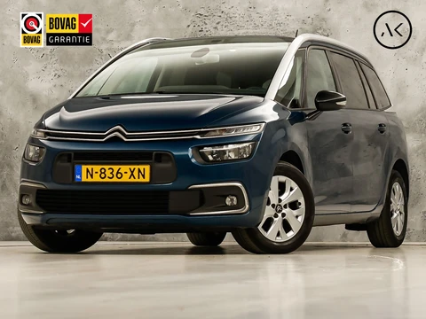 Citroën Grand C4 Spacetourer 1.2 PureTech Sport 7 Persoons (APPLE CARPLAY, STOELVERWARMING, NAVI, GETINT GLAS, SPORTSTOELEN, CAMERA, CRUISE, NIEUWE APK, NIEUWSTAAT