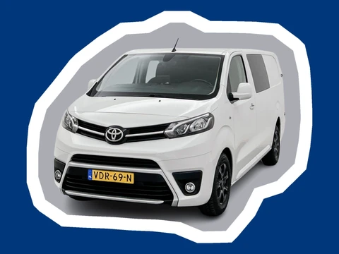 Toyota ProAce Worker 2.0 D-4D Professional Long DC 177pk Dubbele cabine Navigatie Camera Automaat Climate control