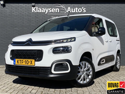 Citroën Berlingo 1.2 PureTech Feel | dealer onderh. | navigatie | cruise control | airco | parkeersensoren | all season banden