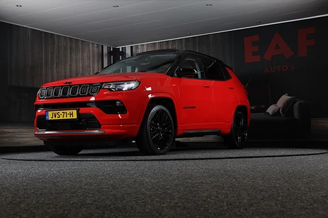 Jeep COMPASS 1.5T e-Hybrid Limited / AUT / Memory / Leder / Camera / Elek Stoelen / Stoelverkoeling / Open Pano / Led / Pdc / 19 I