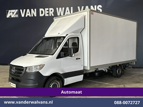 Mercedes-Benz Sprinter 315 CDI 228cm Hoog Automaat Bakwagen Laadklep Zijdeur Euro6 Airco | Lat om Lat betimmering | Leder Bijrijdersbank, 22m3 KUUB