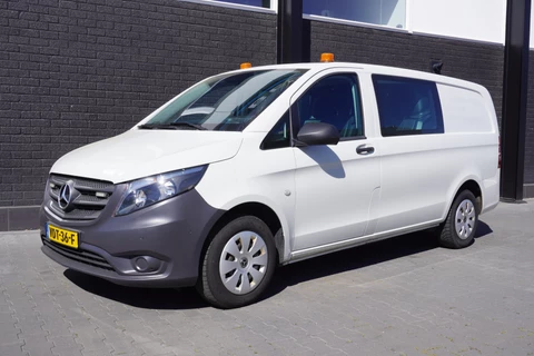 Mercedes-Benz Vito 114 CDI Lang Automaat Dubbele Cabine EURO 6 - Airco - Navi - PDC - €15.950,- Excl.