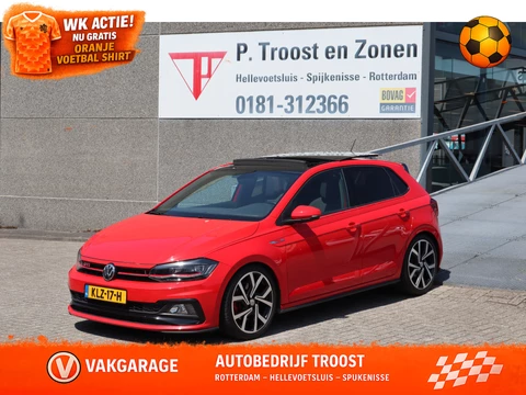 Volkswagen Polo 2.0 TSI GTI Panoramadak/Stoelverwarming/Navigatie/Virtueel cockpit/Parkeersensoren/Adaptieve cruise control/18 inch/Elektrisch inklapbare spiegels