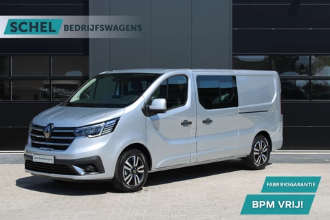 Renault Trafic 2.0 Blue dCi 170pk T29 L2H1 Extra DC - 2x Schuifdeur - Carplay - LED - Blind Spot - Navigatie - Camera - Trekhaak - Stoelverwarming - Rijklaar