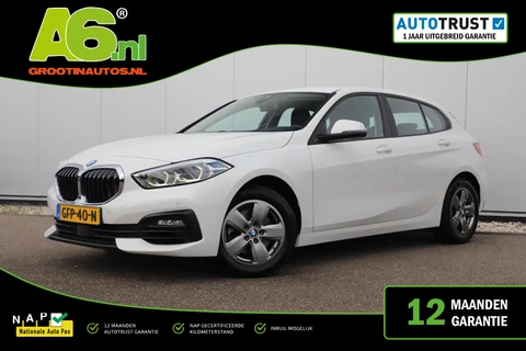 BMW 1-serie 116i Lesauto ! Sportstoelen Navigatie LED Carplay Android Parkeersensoren Climate Cruise Control LMV