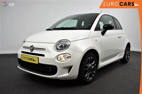 Fiat 500 1.0 Hybrid Sport Connect Navigatie Apple Carplay/Android Auto Airco Dab Sportstoelen Cruise Control Lichtmetalen Velgen