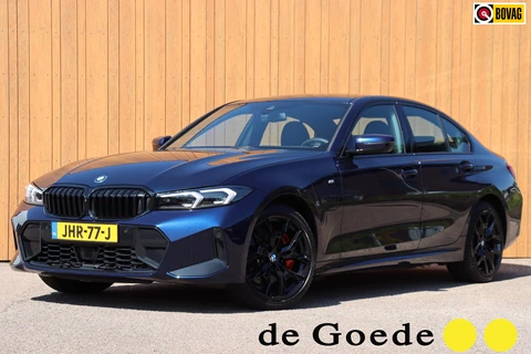 BMW 330e xDrive M-sport Pro Tansanitblau HUD ambiance verl. leer+vw stuurverw el.klep camera's