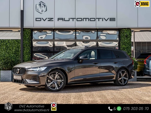 Volvo V60 2.0 T8 PHEV 455PK AWD Ultra Dark | Pano | B&W Sound | Leder | Ventilatie | BTW
