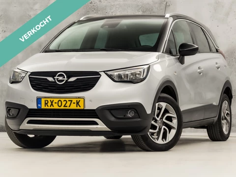 Opel Crossland X 1.2 Turbo Innovation (APPLE CARPLAY, GROOT NAVI, CLIMATE, STUUR/STOELVERWARMING, 360 CAMERA, SPORTSTOELEN, KEYLESS, GETINT GLAS, CRUISE, NIEUWSTAAT)