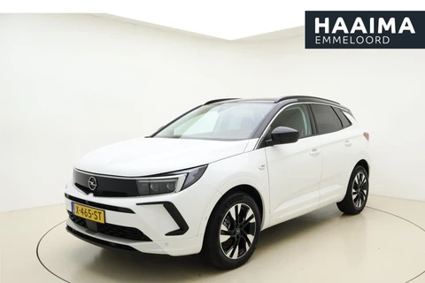 Opel Grandland 1.2 Turbo 130pk GS | Navigatie |  LED Matrix koplampen | Winterpakket | Zwart dak | Electrische achterklep | Climate control | Bi-Color Lichtmetalen velgen | Parkeer assistent