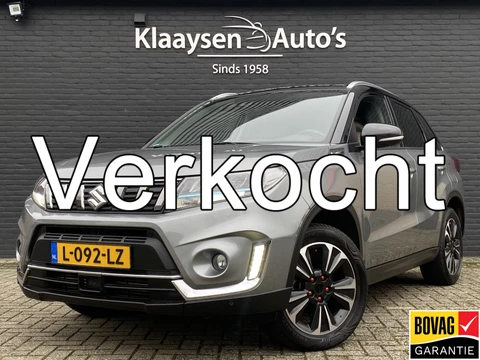 Suzuki Vitara 1.4 Boosterjet Style 140 pk Smart Hybrid | navigatie | adapt. cruise control | camera | two tone | trekhaak | stoelverw.