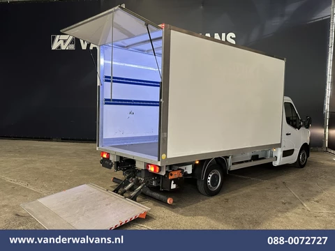 Renault Master 2.3 dCi 146pk Bakwagen 222cm Hoog Laadklep Euro6 Airco | Camera | Navigatie | LED Cruisecontrol, Bijrijdersbank