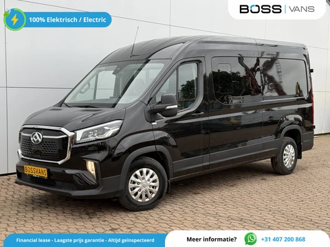 Maxus eDeliver9 77kWh 204PK Nieuw model! Dubbele Cabine 7 Stoelen 300km WLTP L3H2 Adaptieve Cruise LED Snelladen stoel+stuur verwarming Carplay Camera