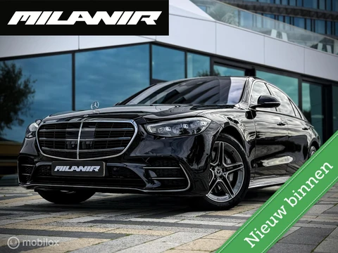Mercedes S-klasse 580 e 4MATIC Lang AMG Line|chauffeurspakket|pano|tv schermen|drive pilot