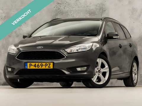 Ford Focus Wagon 1.0 Titanium Sport Automaat (NAVIGATIE, CLIMATE, STOELVERWARMING, GETINT GLAS, GETINT GLAS, SPORTSTOELEN, PARKEERSENSOREN, LM VELGEN, CRUISE, NIEUWE APK, NIEUWSTAAT)