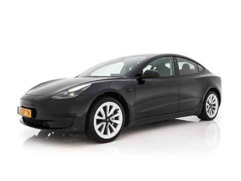 Tesla Model 3 Standard RWD Plus 60 kWh [3-Fase-11kW] {SoH-90%} (INCL-BTW) Aut. *PANO | AUTOPILOT | LEATHER | KEYLESS | FULL-LED | MEMORY-PACK | TOPVIEW | DAB | CARPLAY | DIGI-COCKPIT | LANE-ASSIST | HEATED- COMFORTSEATS | 19"ALU*