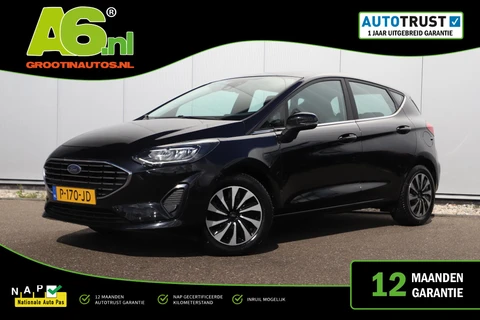 Ford Fiesta 1.0 EcoBoost Hybrid Titanium 125PK Carplay Android Navigatie Climate Cruise Control LED Parkeersensor