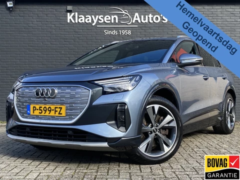 Audi Q4 e-tron 40 Launch Edition Advanced Plus 77 kWh | 1e eigenaar | navigatie | trekhaak | sportstoelen | elektr. achterklep
