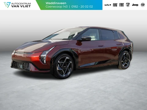 Kia EV4 GT-Line Business Edition 81.4 kWh | DIRECT LEVERBAAR | Navi. | Stoel&Stuur Verwarming | Clima. | Lichtmetalen velgen | LED | Dodehoekassistentie | GT-Line Vegan Lederen Stoelbekleding