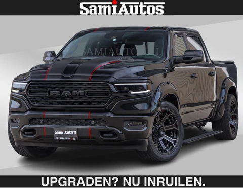 Dodge Ram Pick-Up WIDE BODY | LIMITED | 5.7 V8 | 59950,- excl | STRIPING | TRAIN HORN | CUTOUT | BOM VOL | DC | CREW CAB 5 PERSOONS | DUBBLE CABINE | BEAST | EERSTE EIGENAAR |